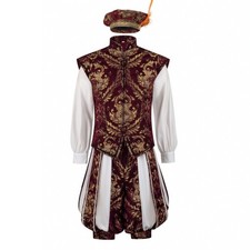 Historical Tudor Costume Medieval Tudor Costume Classic for Men, Cosplayers
