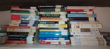 Lot 50 Computer Books 1960s-70s-80-90-2000 Vintage Unix Prolog Pressman