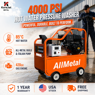 #ad #ad Pressure Washer：4000 PSI 4 GPM Hot Water 4 Stroke Gasoline Power Korejetmetal $2990.00