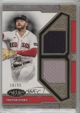 2024 Topps Tier One Tier One Relics Dual 18/99 Trevor Story #T1R-TS 6k2