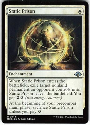 Static Prison U Foil MTG Modern Horizons 3 44 NM
