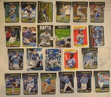 2024 Topps Series 2 Master Team Set Kansas City Royals Bobby Witt Jr George Bret
