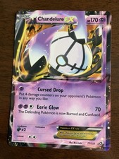 Chandelure EX 77/113 Holo Ultra Rare Legendary Treasures Pokemon Lightly Played on eBay