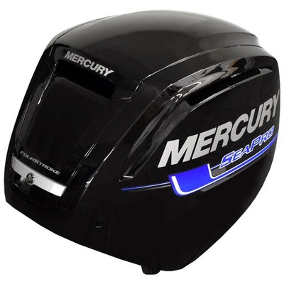 Mercury Boat Outboard Motor Top Cowling 8M0096296 | SeaPro 75 - 115 HP