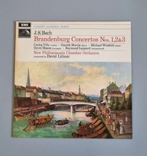 JS Bach Brandenburg Concertos 1,2 & 3 David Littaur SXLP20110 1969 Vinyl Record