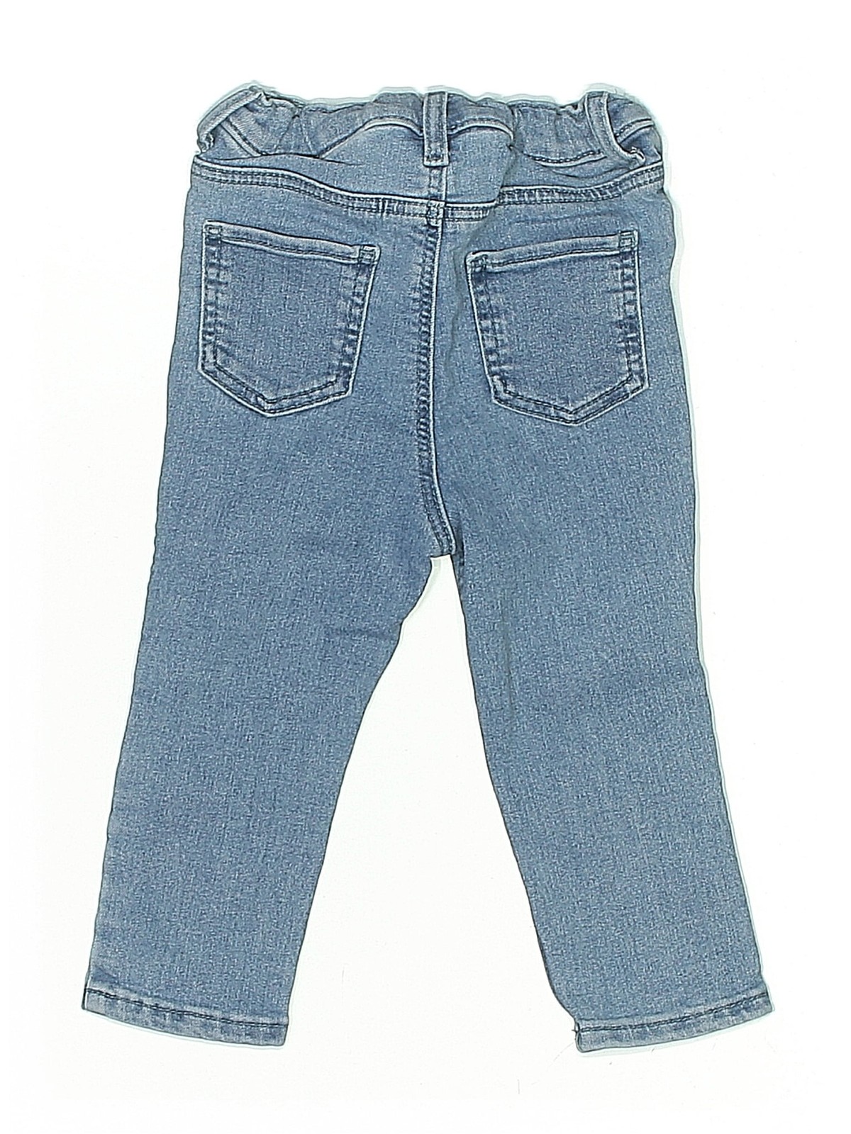 H&M Girls Blue Jeans 12 Months thumbnail 2