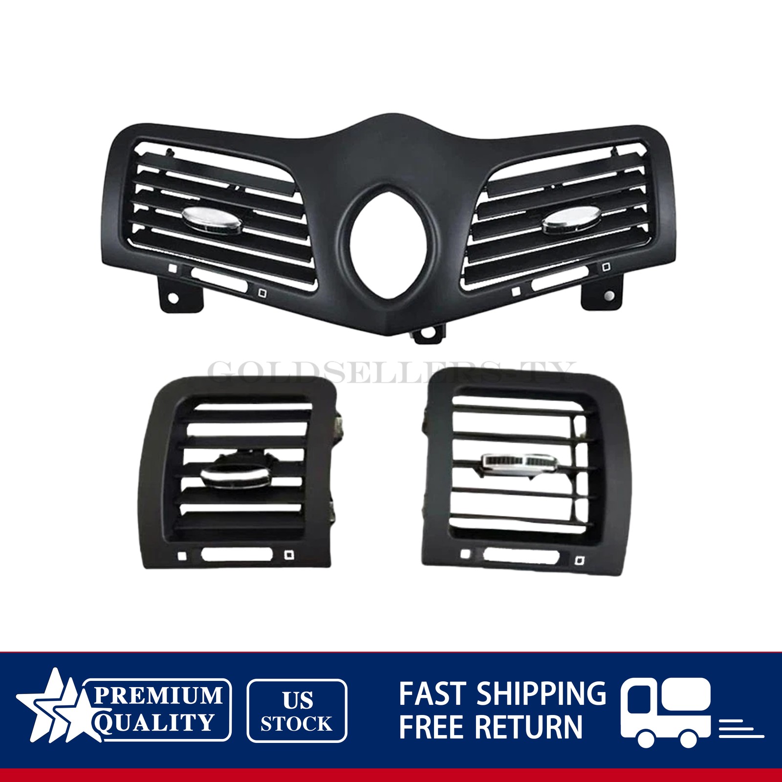 NEW Dashboard A/C Air Vent Panel Grille For 08-19 Maserati GranTurismo M145 US