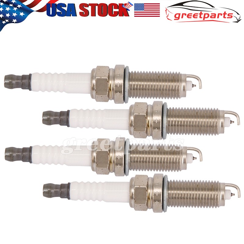 4Pcs 90919-01253 SC20HR11 Iridium Spark Plugs Fits Toyota Corolla Matrix Prius