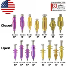 US Dental For Nobel Active NP/RP Impression Transfer Coping Closed Open Tray