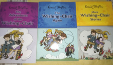 Enid Blyton 3x WISHING CHAIR books set paperback VGC