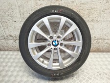 17" INCH ALLOY WHEEL WITH DAMAGED TYRE BMW 3 SERIES F30 F31 LCI 2016