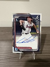 2024 Bowman Draft - Chrome Prospect Autographs Cam Caminiti #CPA-CC Braves