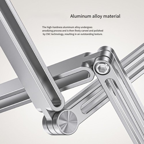 Aluminium Tablet Halterung mit 360 Grad Flexibilität und Anti Rutsch Funktion - Afbeelding 11 van 14