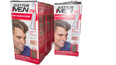 6 Pack Just For Men Easy Comb-In Color A-30 Light-Medium Brown Hair Dye