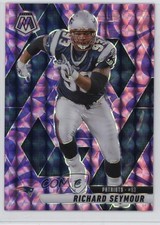 2025 Panini Mosaic Reactive Purple Mosaic Prizm Richard Seymour #171 HOF 05ol