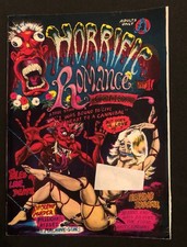 Horrific Romance Comix 1, Underground 1984 Mike Matthews Bondage cover RARE UK