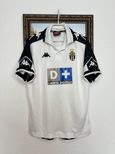 Maglia calcio Juventus Away 1999 Soccer Kappa bianca maglia jersey taglia M