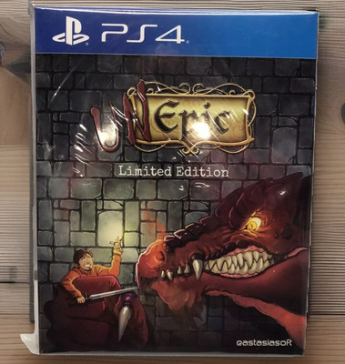 UnEpic Limited Edition PS4 Sony PlayStation 4 Game Eastasiasoft New Sealed RARE