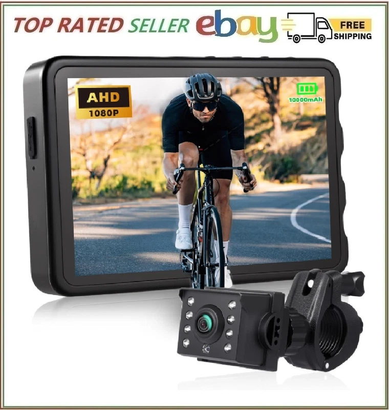 Fitense bike camera with 360-degree mount
