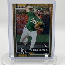 2026 Topps Series 1 Mason Barnett Gold Glitter /50
