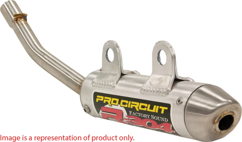 Pro Circuit R-304 Shorty Silencer SS02125-RE SS02125RE 792-4203R Aluminum - Image 2 of 4