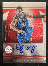O.J. MAYO 2013-14 Totally Certified Signatures Red #259 AUTO NBA #4/8 RARE
