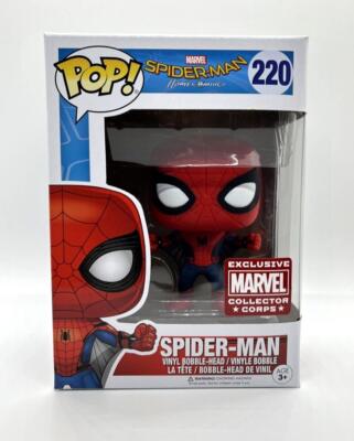 【funko pop】スパイダーマン 220限定 Funko Pop 220 Spider-Man Homecoming Spider-Man New Suit