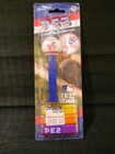 VINTAGE PEZ YANKEES BASEBALL CANDY DISPENSER BLUE STEM FOOT NEW MINT SEALED CARD — photo 1