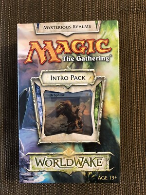 MTG WORLDWAKE MYSTERIOUS REALMS INTRO DECK MINT FACTORY SEALED