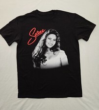 Selena Quintanilla Perez Men's Unisex Size Med T-Shirt Blk Queen Of Tejano Music