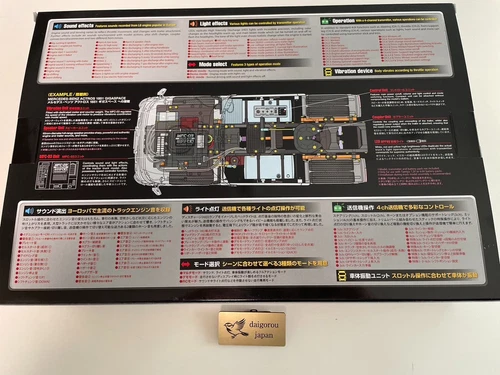 Tamiya 56523 1/14 RC Tractor Truck Euro Style Multi-Function Control Unit MFC-03 - Picture 10 of 15