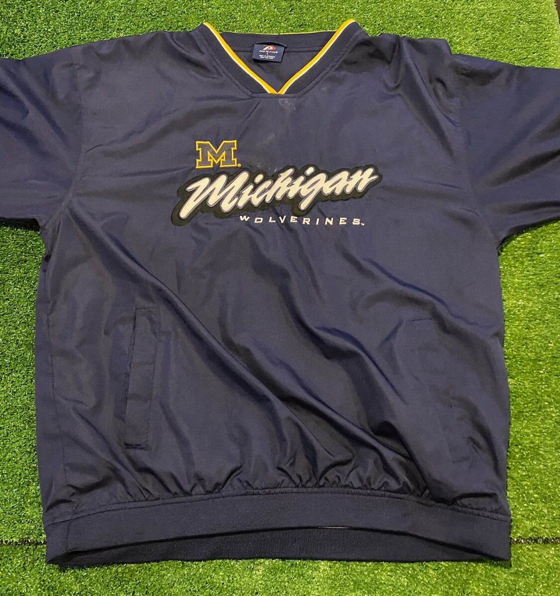 Veste Michigan Wolverines Vintage Pro Player - Taille L, Style Big 10, Occasion