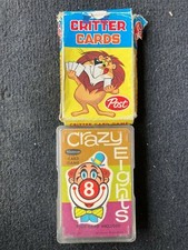 Post Critter Cards and Crazy Eights Cards