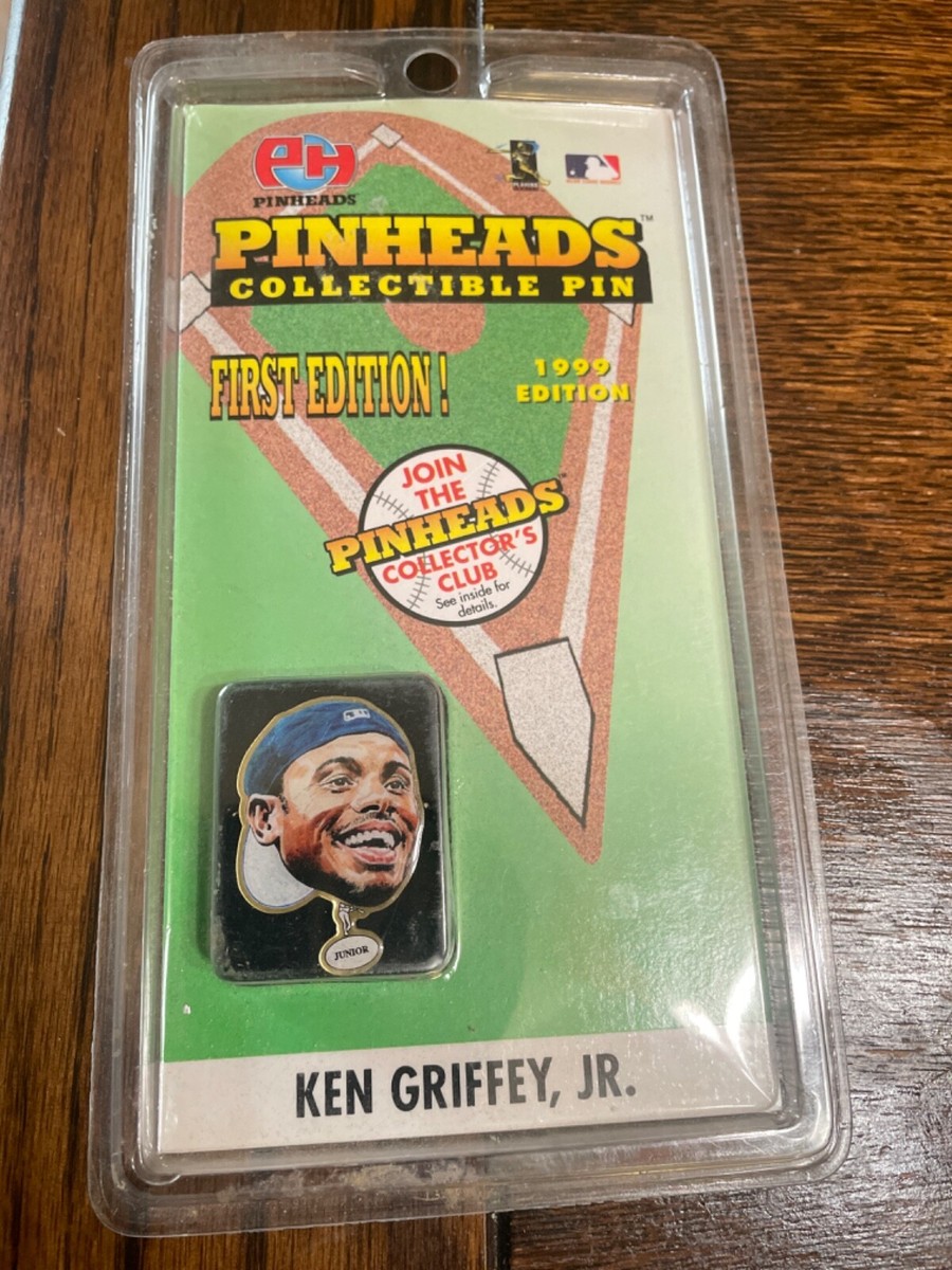 【中古・レア】MLB ケン・グリフィー・ジュニア ピンバッジ メジャーリーグ 1999 MLB Pinheads Collectible Pin 1st Edition Ken Griffey Jr