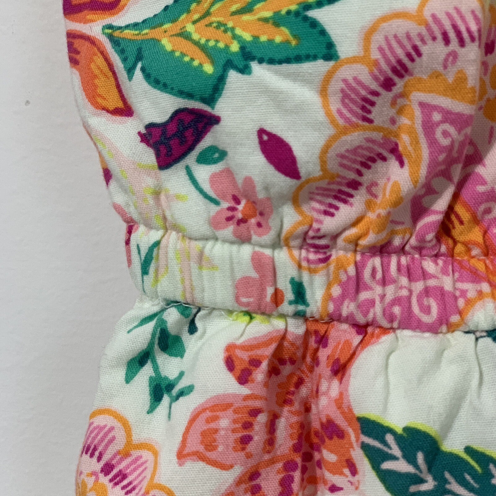 Sale! Old Navy Romper Fit and Flare O Ring Floral Printed Romper Size L image 7