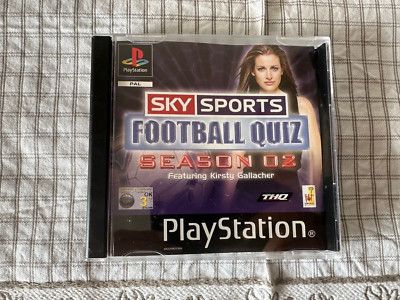 Sky Sports Football Quiz Season 02 Sony Playstation PSX PS1 PAL Xclu Englisch...