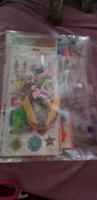 junk journal supplies including stickers
