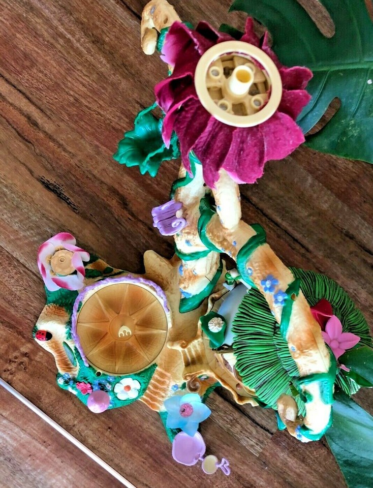 Disney Fairies Tinkerbell Pixie Hollow Tree House Teapot Playset 2006 ...