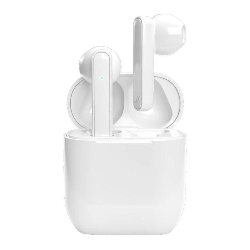 AURICOLARI STEREO TWS MUSIC HERO NUBOX TRUE WIRELESS SEMI IN-EAR TOUCH BIANCO