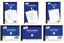 Half or Full Size INVOICE BOOK / RECEIPT / DUPLICATE / TRIPLICATE - NCR - CARBON
