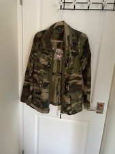 Camouflage Women Jacket /coat L