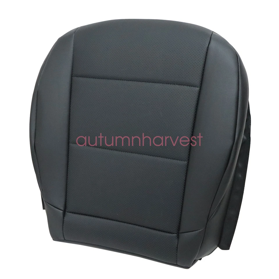 Cubierta de asiento de cuero negra para parte inferior del conductor Mercedes Benz C230 2005 2006 2007 Foto 3 de 4