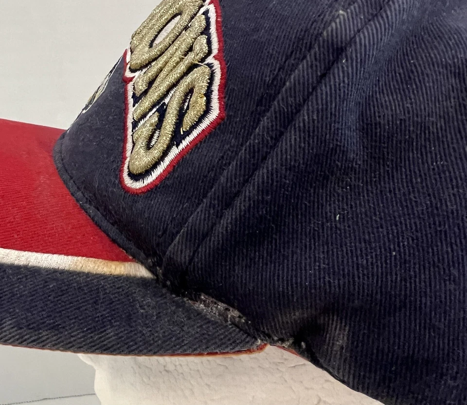 Arizona Diamondbacks Hat 2001 World Series Gray Red American Needle - Image 4 of 4