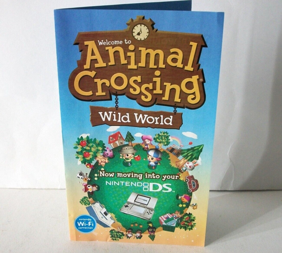 Animal Crossing GameCube Insert Only NO GAME Nintendo Wild World