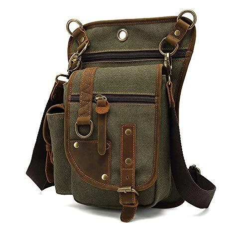Canvas drop sales leg bag