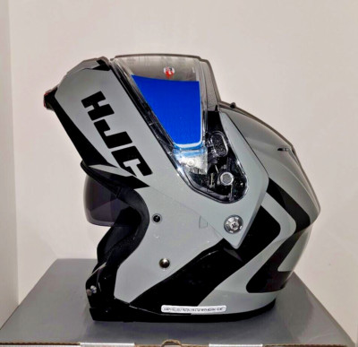 HJC c91 Nepos Modular SunScreen Snowmobile Helmet Gray LG Large
