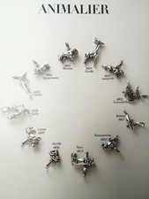 ARGENTERIE GIOVANNI RASPINI  -  SALDI  CHARM - 2 Charms ANIMALI in Argento 925
