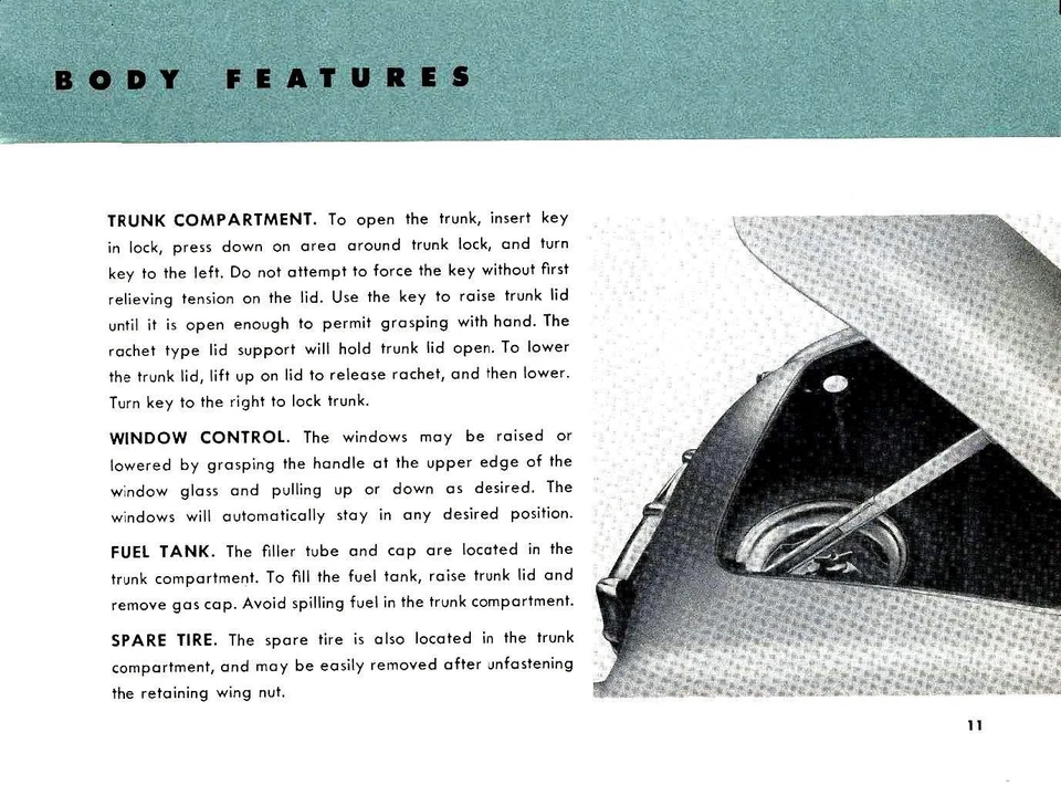 Nash Healey 1951 manual del propietario Foto 4 de 4