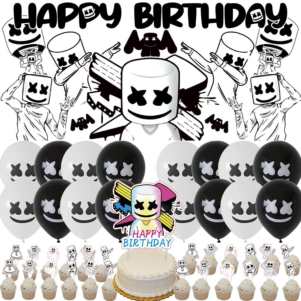 Update 147+ dj marshmello birthday decorations super hot seven.edu.vn