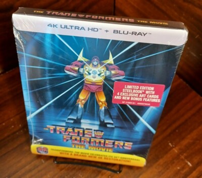 Transformers 1986 Steelbook (4K UHD+Blu-ray)Brand NEW (Sealed)-Free Box Shipping